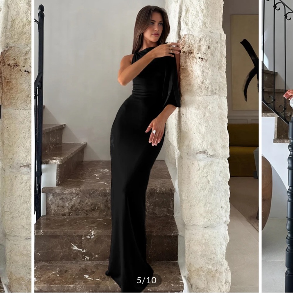 BRAND NEW Black Sleeveless Long Dress